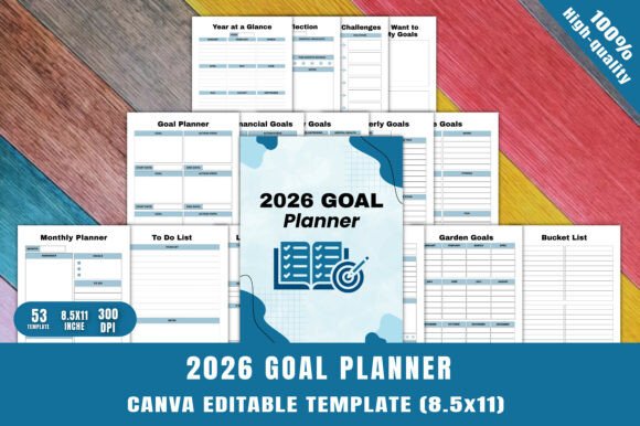 2026 Goal Planner: Design Your Best Year Yet