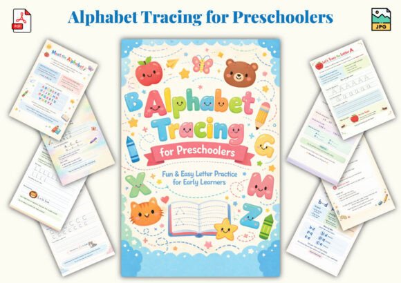 Alphabet Tracing for Preschoolers: Building Early Writing Skills Through Playful Practice