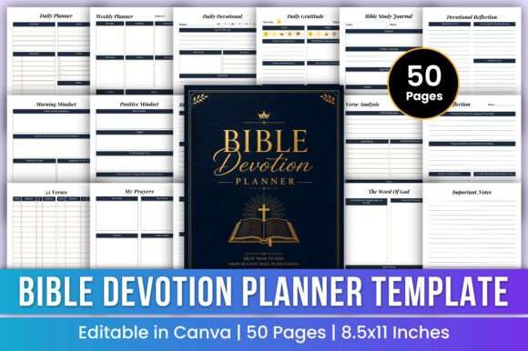 Bible Devotion Planner Prayer Study: A Practical Tool for Daily Spiritual Growth