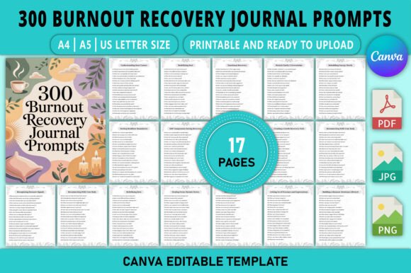 Burnout Recovery Journal Prompts: A Gentle Path to Reclaim Your Energy and Restore Balance