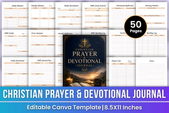 Christian Prayer Devotional Journal: A Practical Tool for Deeper Faith and Consistent Reflection