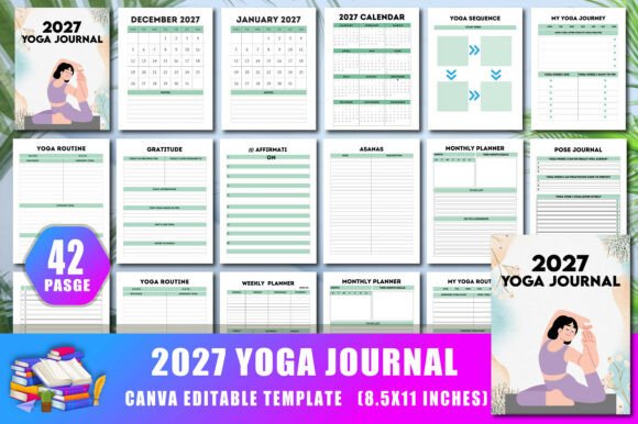 Designing Your 2027 Yoga Journal: A Complete Canva Interior for KDP Publishing