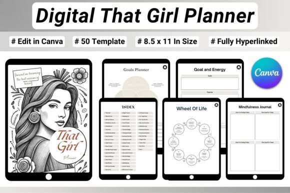 Embrace Your Best Self with the Digital That Girl Planner