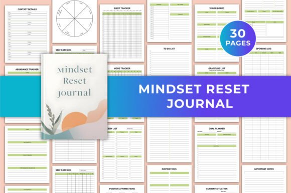 Evaluating the Mindset Reset Journal Canva KDP Template