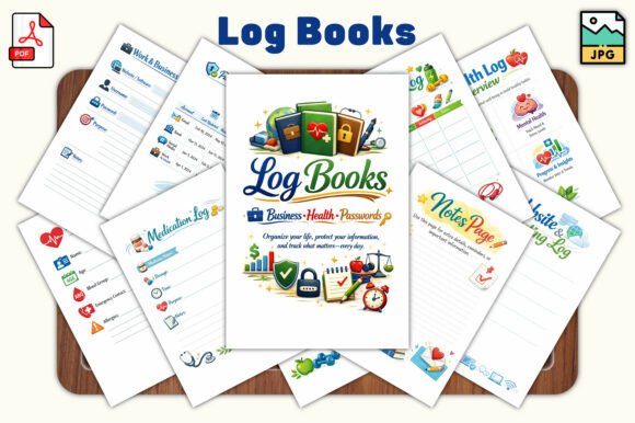 Log Books – A Practical All-in-One System for Business, Health, and Password Management