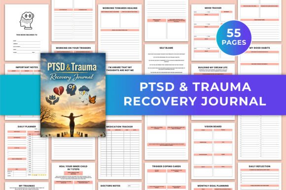PTSD Trauma Recovery Journal KDP: A Practical Tool for Real Healing