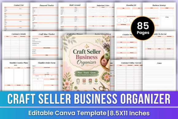 The Complete Guide to Scaling Your Handmade Business with a Craft Seller Business Organizer