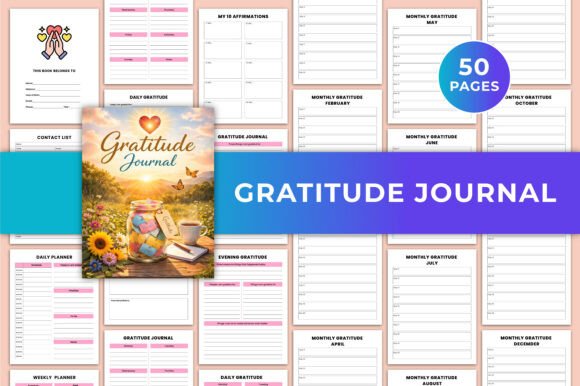 The Complete Guide to the Gratitude Journal Canva KDP Graphic: A Tool for Mindfulness and Custom Publishing
