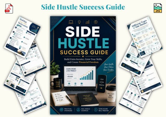 The Side Hustle Success Guide: Your Blueprint for Building Skills, Income, and Financial Freedom