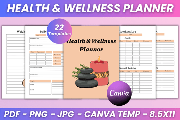 The Strategic Value of a Health Wellness Planner KDP Interior in the Modern Wellness Economy