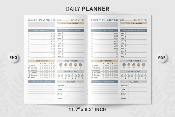 Why a Structured Daily Planner Layout Helps You Move from Intention to Action