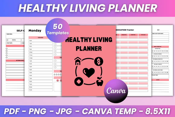 Why the Healthy Living Planner KDP Interior Is More Than Just Another Printable